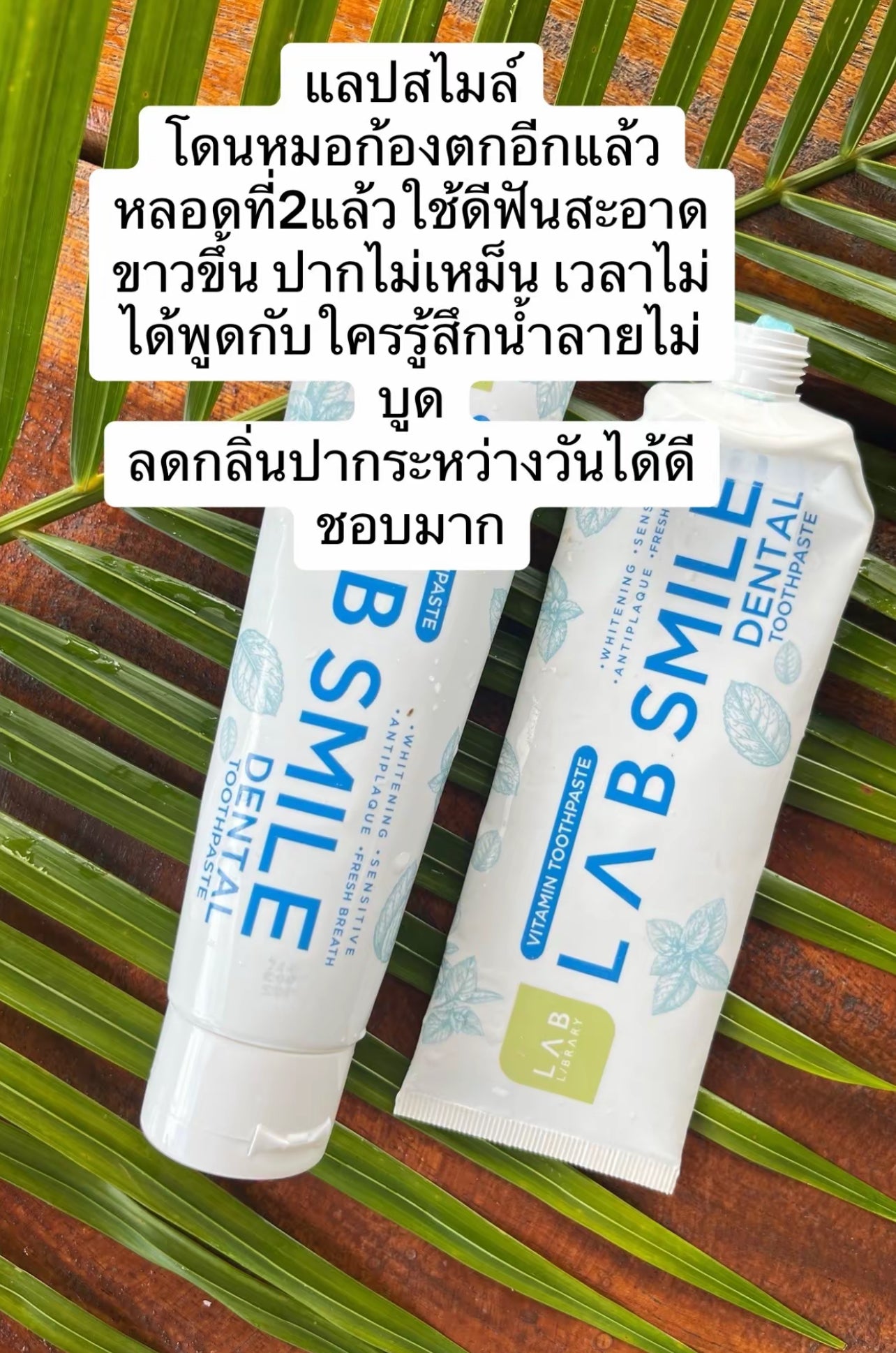 R05 Lab Smile Dental แลบ สไมล์เด้นทอล ยาสีฟันดูแลล้ำลึกทุกปัญหาในช่องปาก
