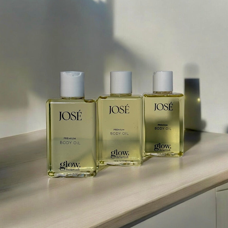 O01 JOSE PREMIUM BODY OIL โจเซ่ พรีเมียม บอดี้ ออยล์ ขนาด 150 ML.