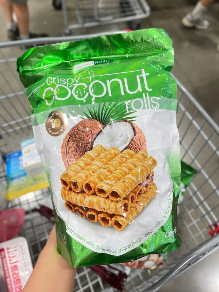 Tropical Fields Crispy Coconut Rolls ขนาด 400 กรัมค่ะ