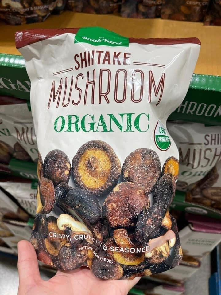 Shiitake Mushroom Crispy Crunchy & Seasoned
🍄 ขนมเห็ดอบกรอบรสชาติพรีเมียมจาก SnackYard