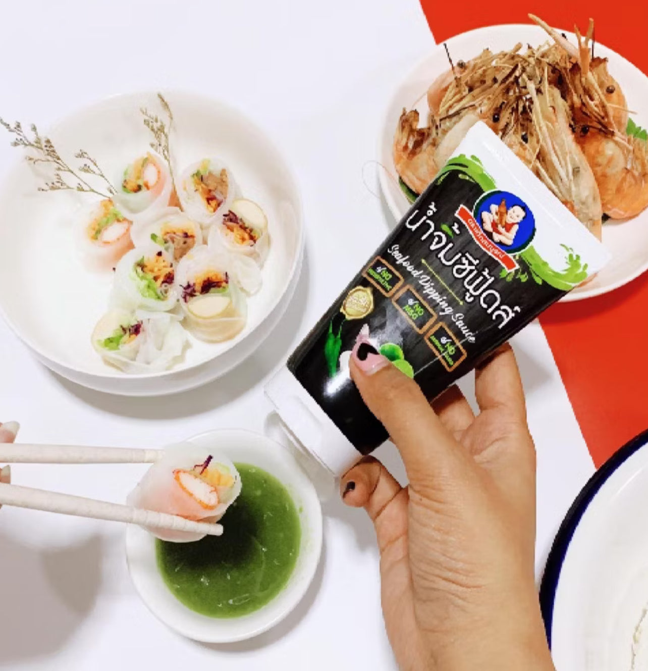 D04ตราเด็กสมบูรณ์น้ำจิ้มซีฟู้ดส์สูตร 150g.