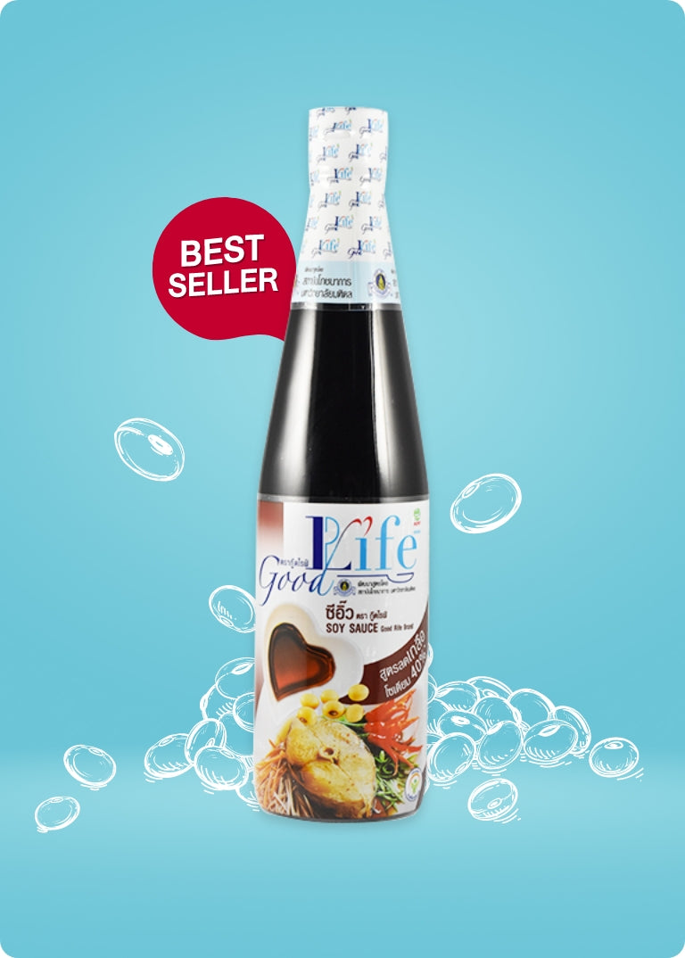 Gl 01ซีอิ๊ว(ขาว) สูตรลดโซเดียม 40% 200ml