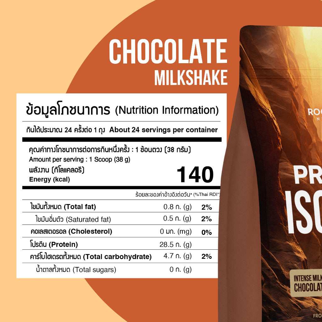 ZERO FAT LEAN Whey Protein Isolate 100% - Rocketeer - เวย์โปรตีนไอโซเลท ไร้ไขมัน