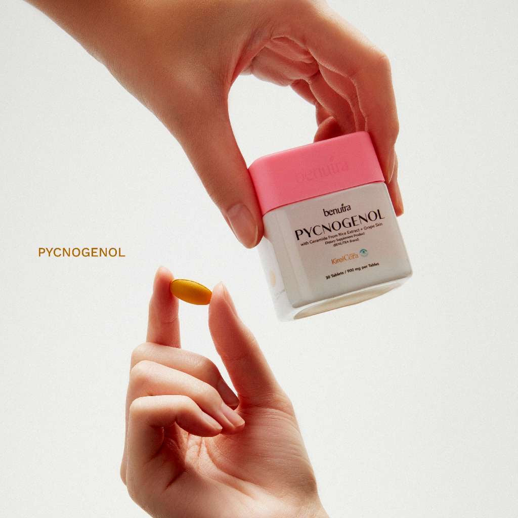 VB02Benutra Pycnogenol with Ceramide From Rice Extract + Grape Skin บีนูทร่า พิกโนจีนอล