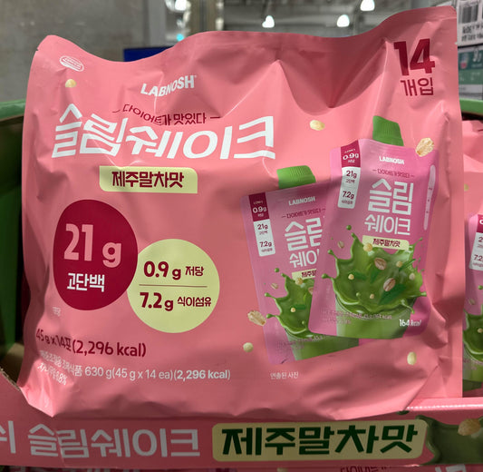 🥤 LABNOSH Slim Shake – รสชาเขียวจากเกาะเชจู