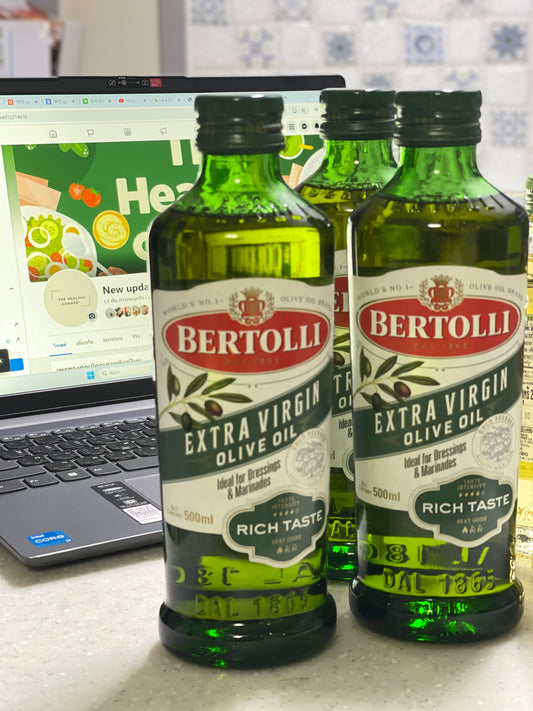 BERTOLLI เบอร์ทอลลีน้ำมันมะกอกเอ็กซ์ตร้าเวอร์จิ้น 500มล.