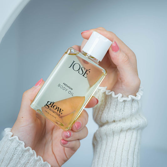 O01 JOSE PREMIUM BODY OIL โจเซ่ พรีเมียม บอดี้ ออยล์ ขนาด 150 ML.