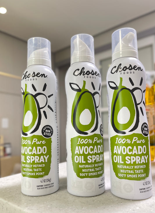 สเปรย์น้ำมันอะโวคาโด โชเซ็น ฟู้ด Chosen Foods 100% Pure Avocado Oil Spray