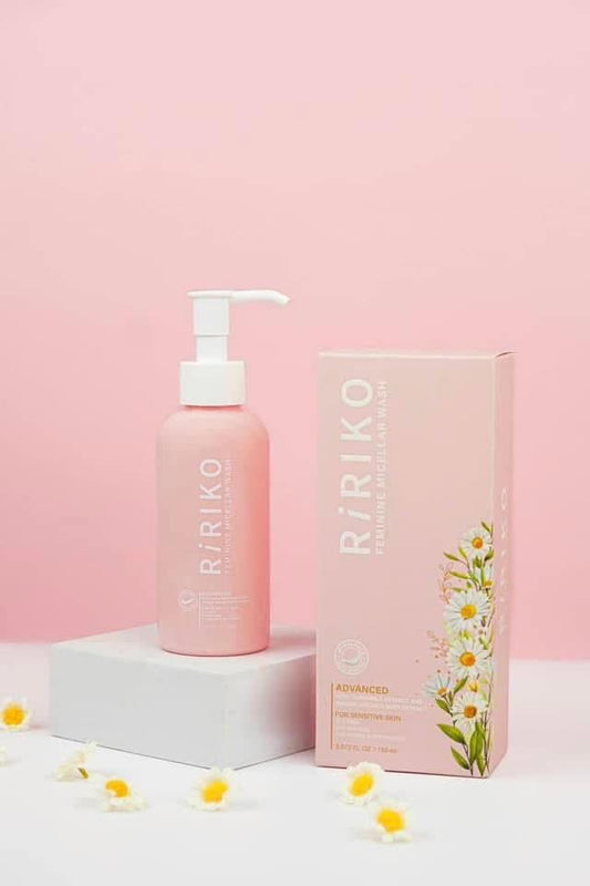 R01ผลิตภัณฑ์ทำความสะอาดจุดซ้อนเร้นริริโก๊ะ RIRIKO FEMININE WASH  บรรจุ 150 ml