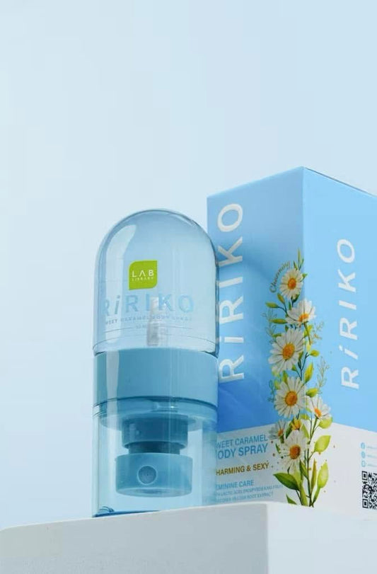 R02 RIRIKO SWEET CARAMEL SPRAY ริริโก๊ะสวีทคาราเมลบอดี้สเปรย์ ปราศจากน้ำหอม